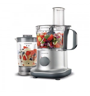 KENWOOD Food Processor, 3L Bowl Capacity, 750W Power, 1.5L Liquidizer, 2.1L Bowl Size, Variable Speed Pulse, FPP225